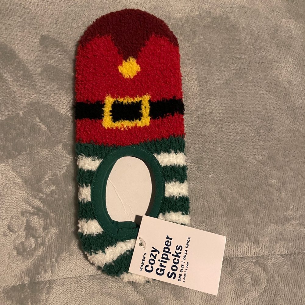 *3 for $15* NWT Women's Cozy Elf Slipper Socks